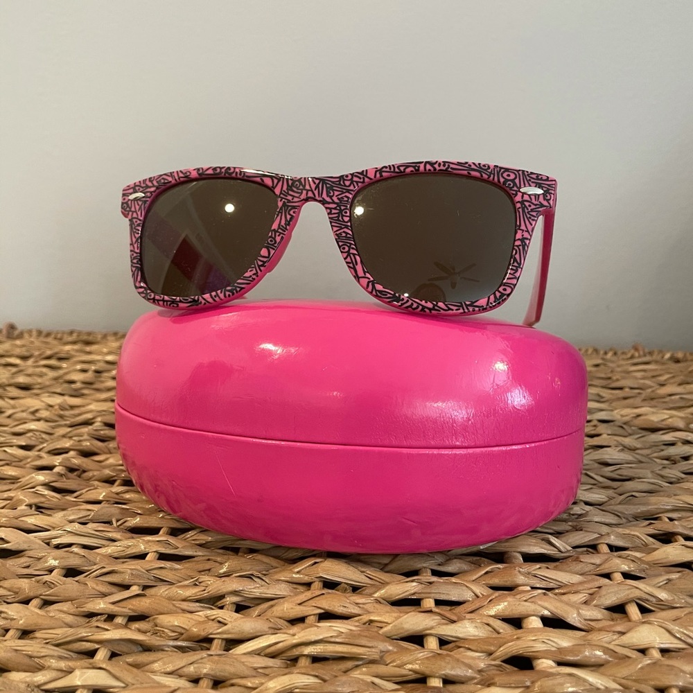 Gently Used Hot Pink Sunglasses